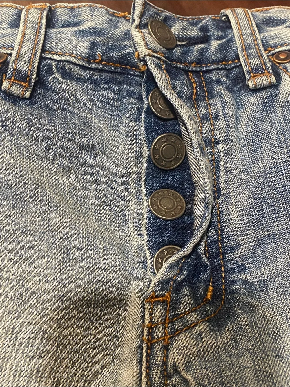 Free People Denim Shorts